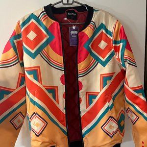 Fresh Hoods Aztec Bomber Jacket